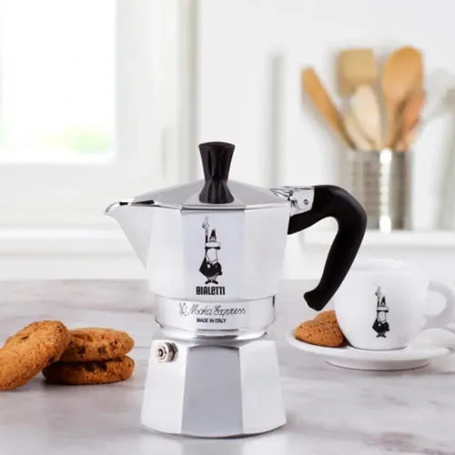 Cafeteira Bialetti Moka 3 Cups + Bag 90 Anos | Frete grátis