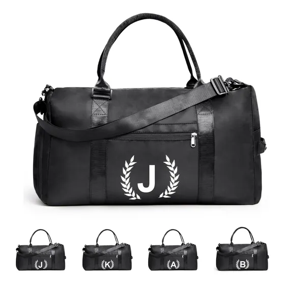 Bolsa Deportiva Para Mujer Y Hombre, Negro, Con Bolsillo Húm