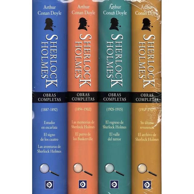 Obras Completas De Sherlock Holmes de Arth Conan Doyle, Editorial Edimat, Tapa dura, en Español, 2018