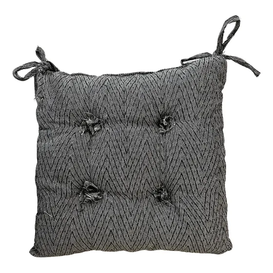 Almohadones Para Sillas Jacquard Con Capitone Cubresillas