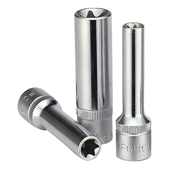  Dado Torx Hembra 3/8'' Largo E12 (5366312) Force