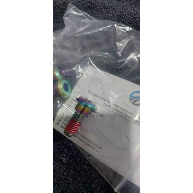 Tornillos Titanium Tornasol De Disco De Freno Cbr 1000rr