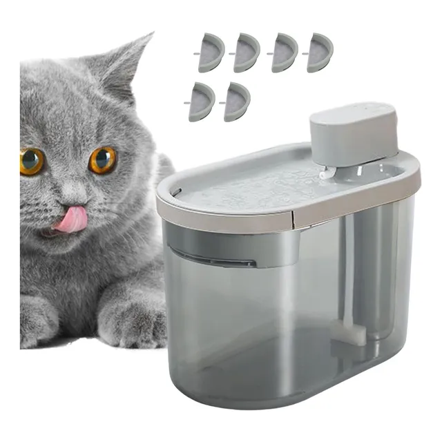 Fuente Bebedor Eléctrico Automatico Gato Con Sensor De 2.2l