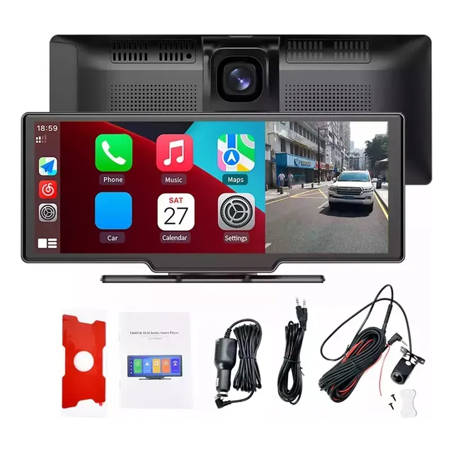 Radio Auto Portable Carplay Android Camara 10.26