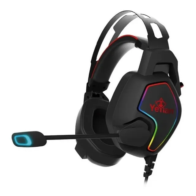 Diadema Gamer Yeyian Vicious, Alambricosicious, Alámbrico, 2 Metros, USB/3.5mm, Para PC, PS4, XBOX ONE, YDV-33403
