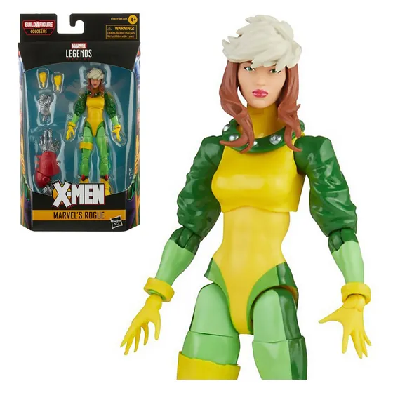 Marvel Legends Vampira Articulada Rogue Hasbro Raro