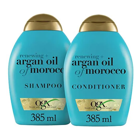 Conjunto De Shampoo E Condicionador Ogx Exotic Moroccan Arga