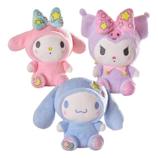Cinnamoroll/kulome Melody Peluche Juguetes Para Bebe 3pc Cinnamoroll/kulome Melody Peluche Juguetes Para Bebe 3pc