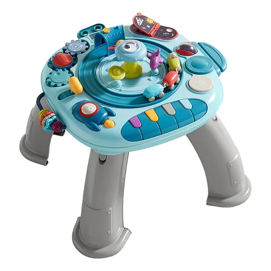 Mesa Interactiva De Aprendizaje Para Bebés Azul Aro/o