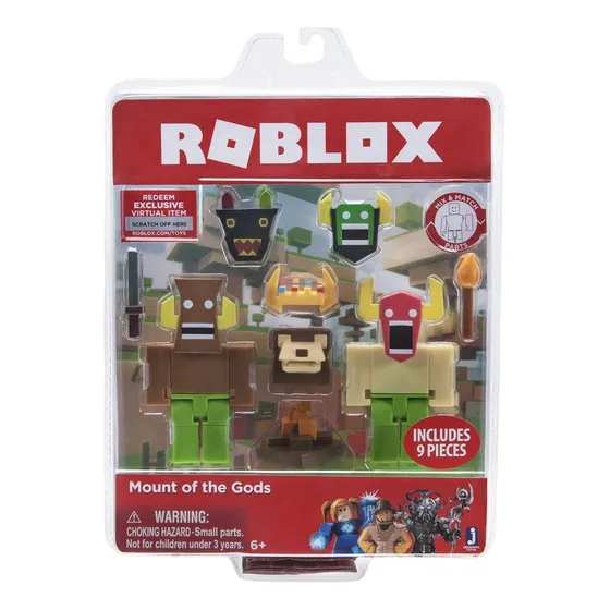 Juguete Roblox Con 9 Piezas Tribu Of Gods Con Codigo Digital