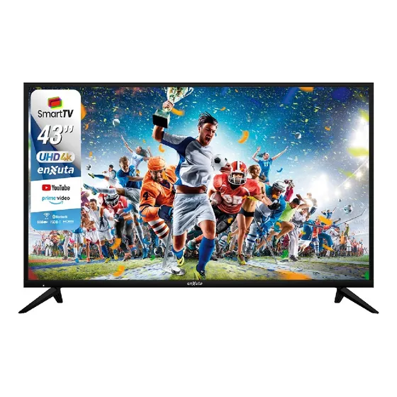 Tv 43  Smart 4k, Linux, Youtube, Netflix, Bt, Isbd-t -enxuta