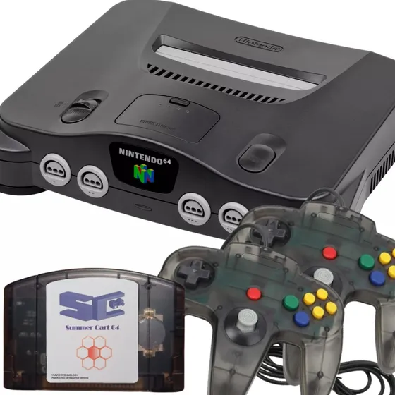 Console Nintendo 64 (anos 90) N64 Original Completo E Revisado + Brinde Modelo Com Rgb Mod (Recondicionado)