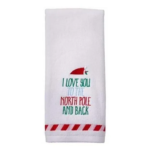 I Love You To The Polo Norte Atras  Plaza San Nicola Bordado