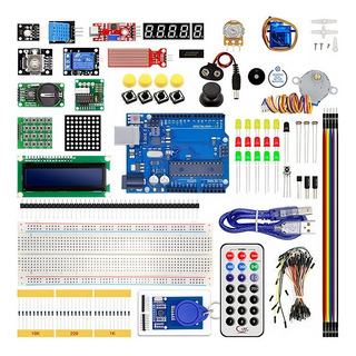 Completo Kit Compatible C/ Arduino Uno R3 Con English Tutori Completo Kit Compatible C/ Arduino Uno R3 Con English Tutori