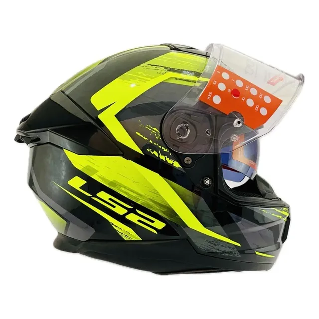 Casco Ls2 Ff808 Fury Black Red 