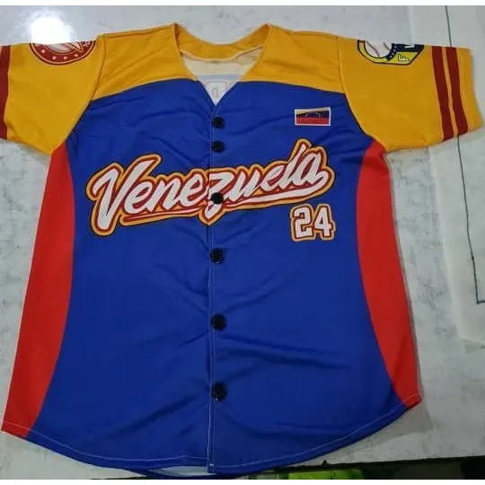 Franela Camisa Venezuela Clasico Mundial De  Beisbol 2023 