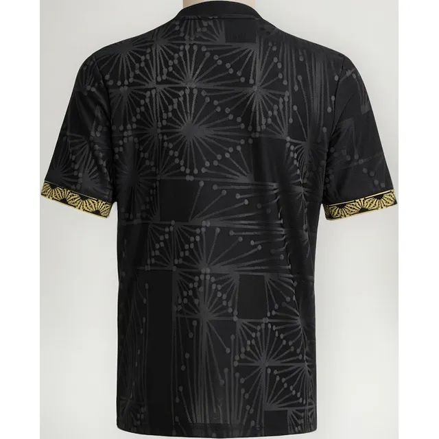 Playera Selección Mexicana Gold Negro Jugador Reducida