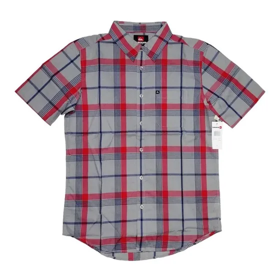 Camisas Manga Corta Para Caballeros Quiksilver 100% Original