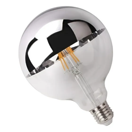 Lâmpada Filamento Led G80 Defletora 4w Biv E27 Retrô Âmbar