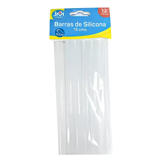 Barra Silicona Gruesa 11 Mm (12 Und)