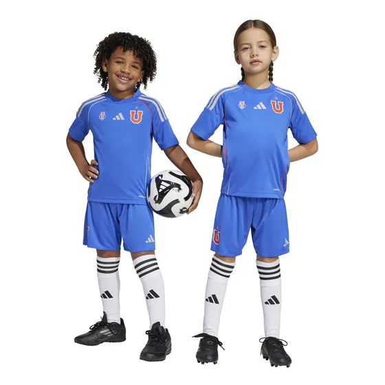 Traje De Short Unisex Niños Adidas Uch                   Blue 5a