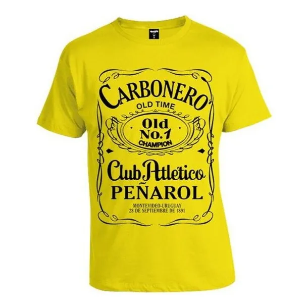 Remera Camiseta Peñarol Carbonero Old Time Oficial