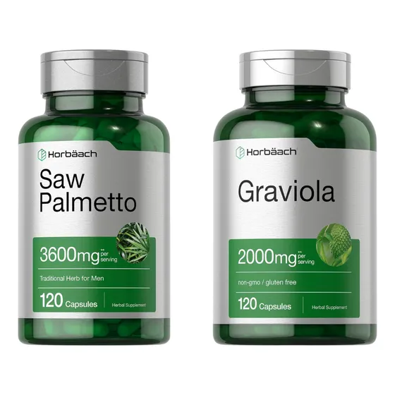 Kit Graviola + Saw Palmetto Horbaach