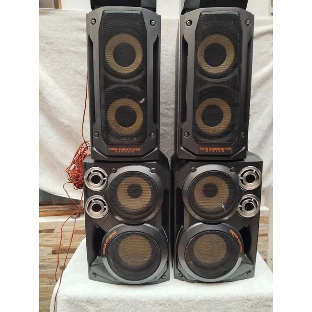 Modular (solo 6 Bocinas)  (2 Subwoofer) Panasonic Mo Sbps70