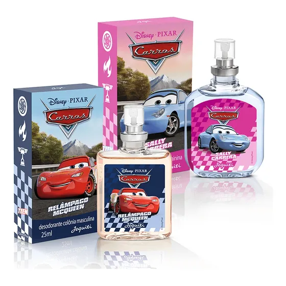 Kit Carros Disney Colônia Jequiti