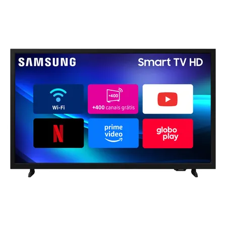 Smart Tv H5000f Hd 32 Polegadas 2025 Preto Samsung Bivolt
