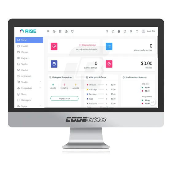 Script Php - Rise Sistema Crm Para Sua Empresa (atualizado)