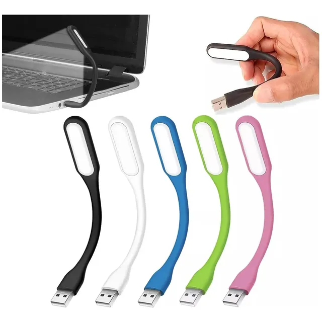  Mini Lámpara Led Flexible Para Portátil Luz De Con Usb