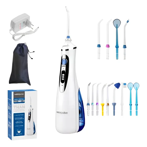 Irrigador Bucal Potente Waterplus V400 Plus 240ml C/acces