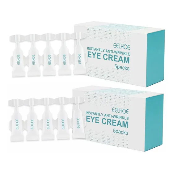 2×crema Antiarrugas Instantánea For Ojos Que Nutre Los Ojos