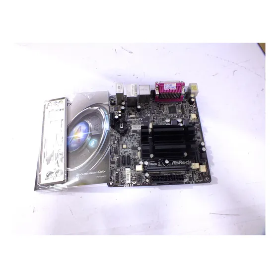 Placa Mãe Mini-itx Asrock D1800b-itx  Liga Sem Imagem
