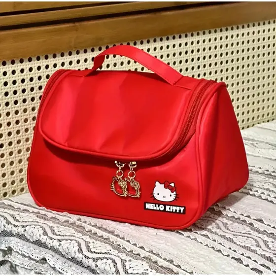 Neceser Organizador Porta Cosméticos - Hello Kitty - Sanrio