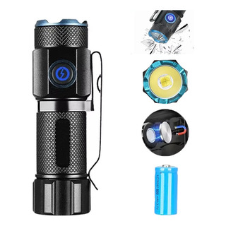 Linterna Led De Alta Potencia Mini Xhp50 Con Imán De Cola Linterna Led De Alta Potencia Mini Xhp50 Con Imán De Cola