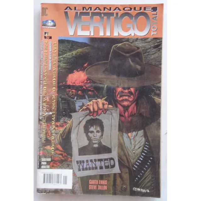 Almanaque Vertigo Total Nº 1 Metal Pesado 1998