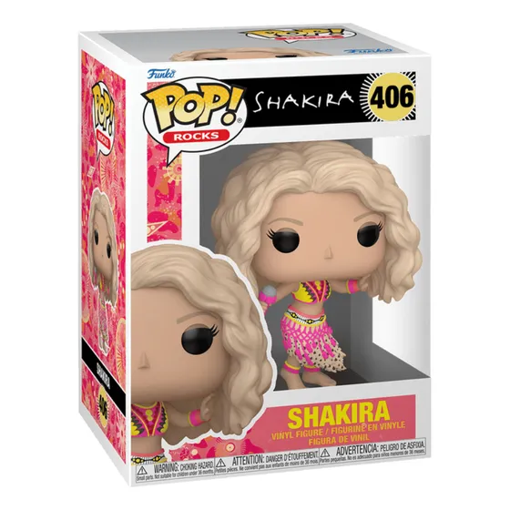 Pop Rocks: Shakira- Waka Waka Fig. Vinil - Funko - 79711