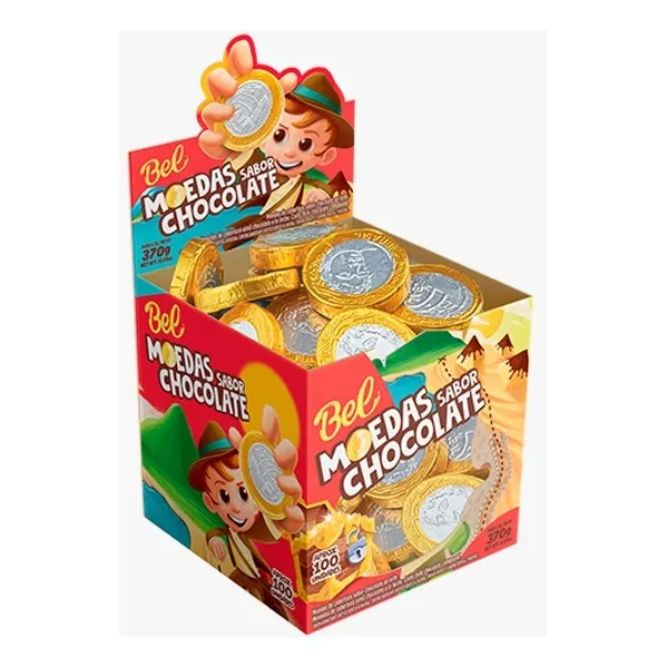Monedas Chocolate Open Candy Bel Dulces Y Chocolates X80u