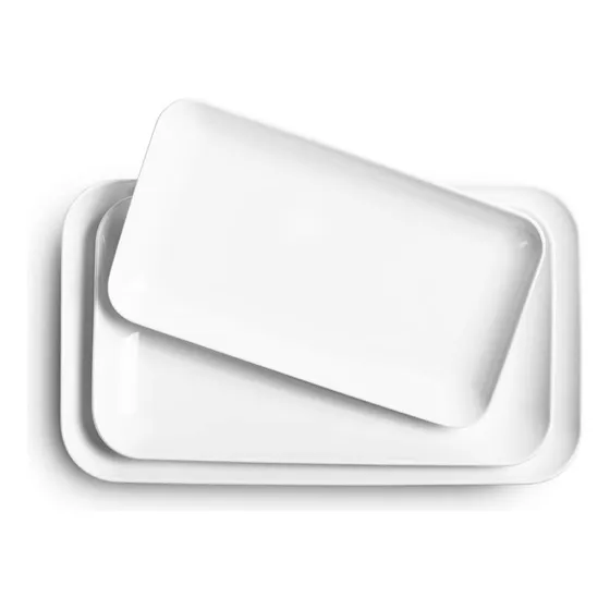 Juego De Platos De Sobremesa 3 Tamaños