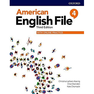 American English File 4 With Online Practic, De Christina Latham-koenig, Clive Oxeden, Jerry Lambert. Editorial Oxford En Inglês American English File 4 With Online Practic, De Christina Latham-koenig, Clive Oxeden, Jerry Lambert. Editorial Oxford En Inglês