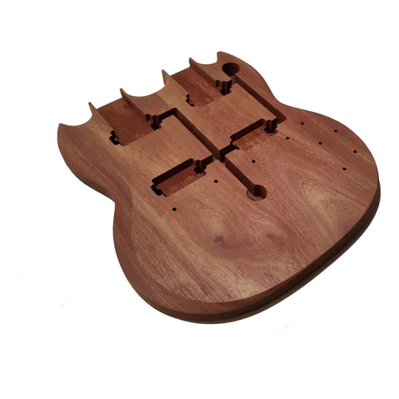 Cuerpo Guitarra Eds-1275 Sg Doble Luthier Cnc Diestro