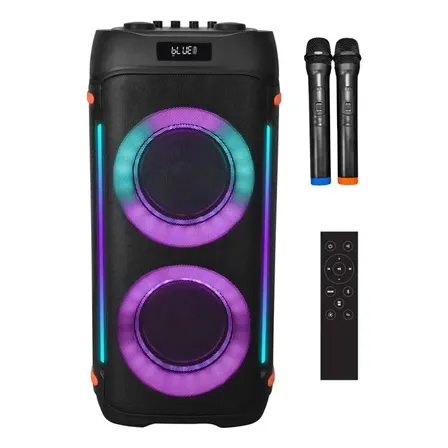 Caixa Som Philco Extreme 1200w Connection Tws Pcx6900 2 Mic Preto 127/220v