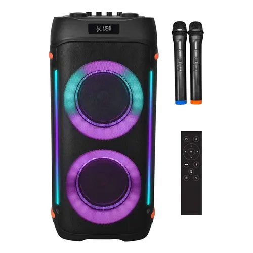 Caixa De Som Torre Double 12 2300w Pulse Preto Bivolt | MercadoLivre