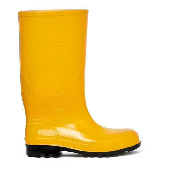 Botas De Caucho Clásica Cerro Sin Puntera Amarilla Idecal