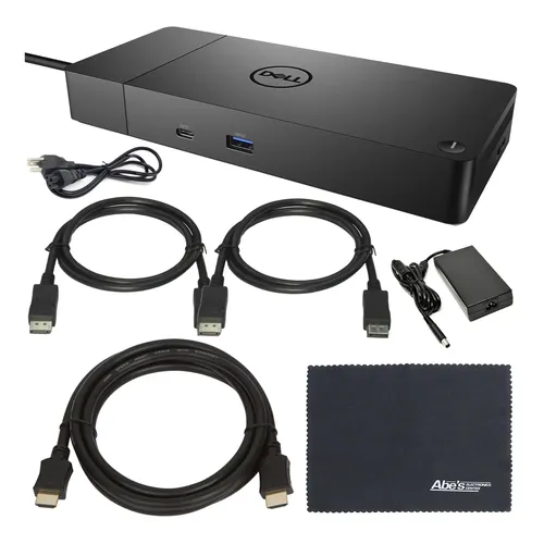 Dockstation Dell Wd19s Usb Tipo-c C/ Fonte 180w Mostruário