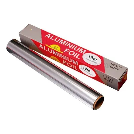 Papel Aluminio Foil Para Cocina Horno Caja Rollo De 10 Mts