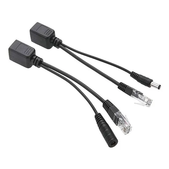 Inyector Y Eyector Poe Pasivo Rj45 Access Router Camaras Ip