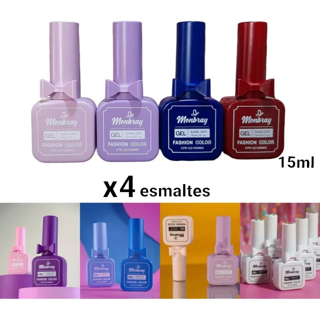 Esmalte Semipermanente Gel Uv Uñas Manicure Pedicure Nails 